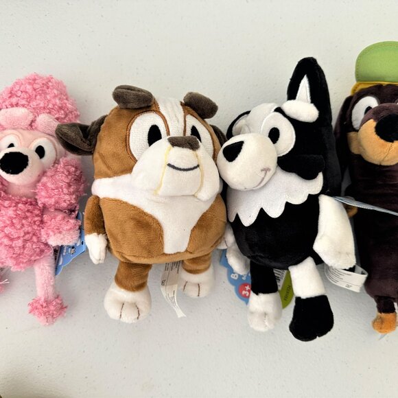 Bluey Friends - Coco, Snickers, Mackenzie and Winton Stuffed Toys for Ki… - Picture 1 of 5
